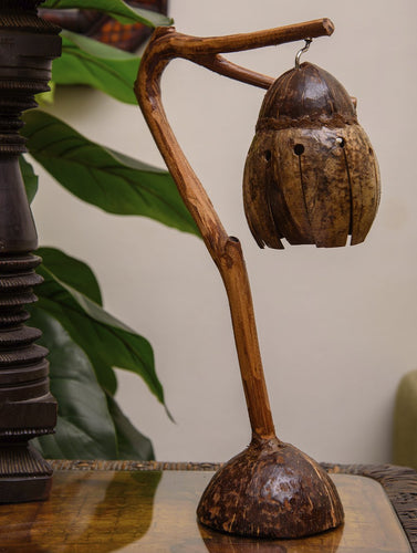 Coconut Craft Table Lamp