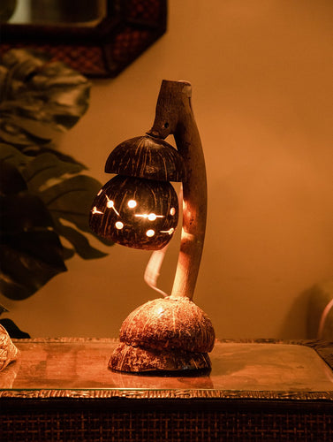 Coconut Craft Table Lamp