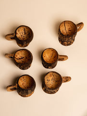 Coconut Craft Tea Cups (Set of 6)