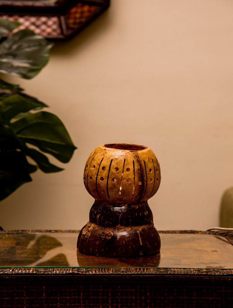 Coconut Craft Tea Light Holder