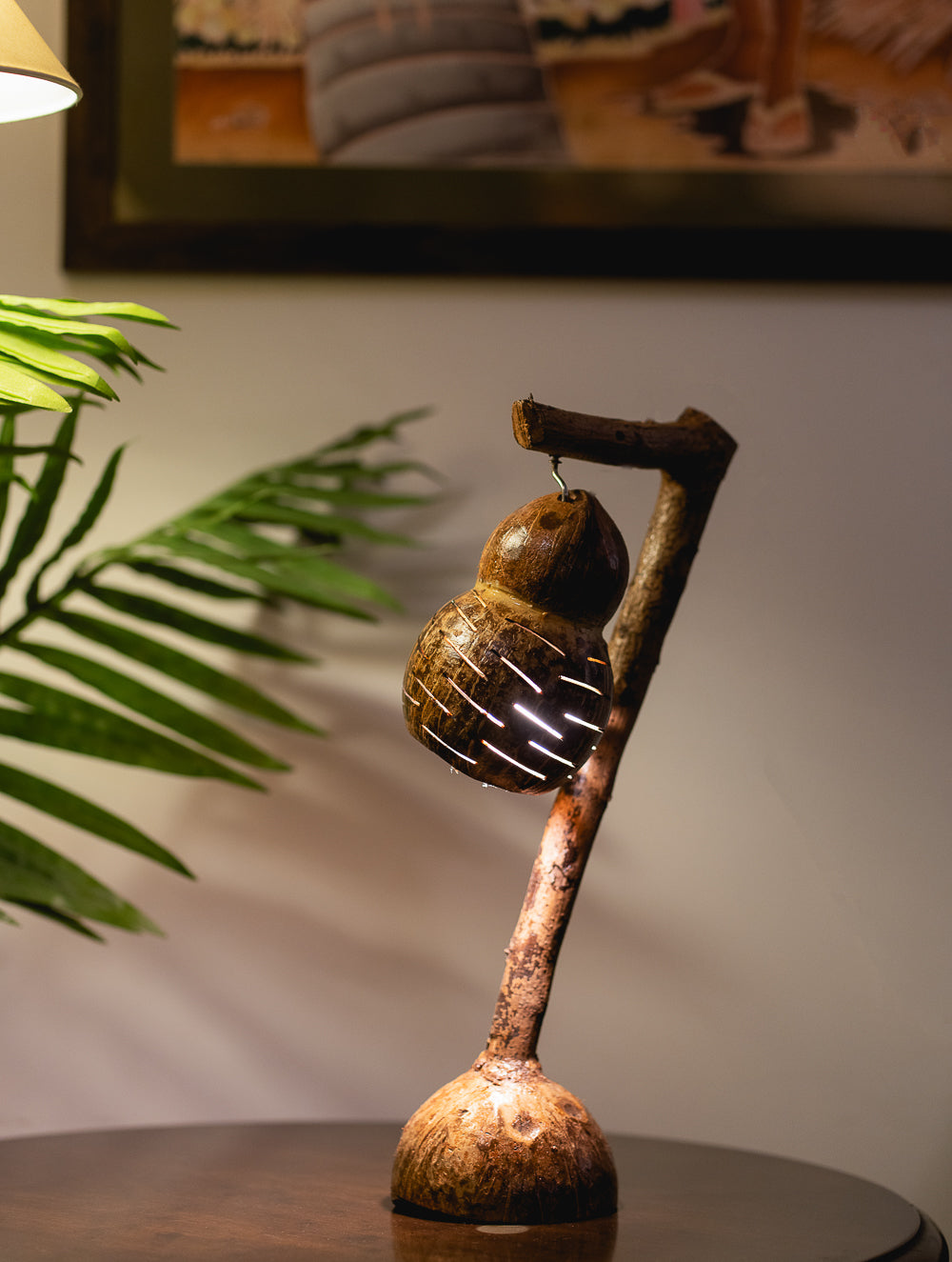 Coconut Craft Table Lamp