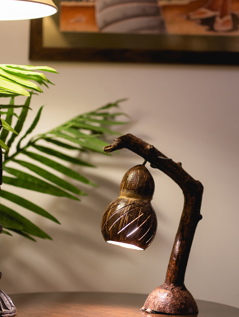 Coconut Craft Table Lamp