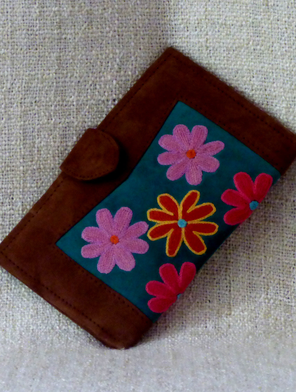 Load image into Gallery viewer, Kashmiri Crewel Work - Wallet - The India Craft House 