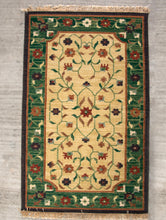 Load image into Gallery viewer, Handwoven Kilim Rug (6 x 4 ft) - Persian Floral - The India Craft House 
