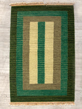 Load image into Gallery viewer, Handwoven KIlim Rug (5 x 3 ft) - Geometric - The India Craft House 