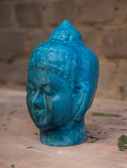 Delhi Blue Art Pottery Curio - Buddha