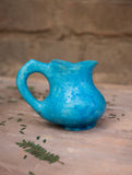 Delhi Blue Art Pottery Curio / Jug