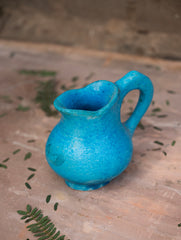 Delhi Blue Art Pottery Curio / Jug