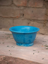 Load image into Gallery viewer, Delhi Blue Art Pottery Curio / Round Utility Bowl