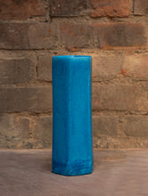 Load image into Gallery viewer, Delhi Blue Art Pottery Curio / Slim Hexagonal Vase