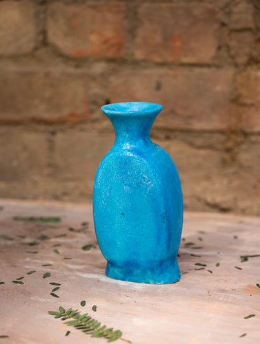 Delhi Blue Art Pottery Curio / Utility Bowl