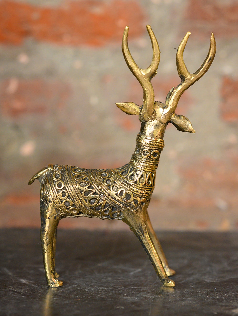 Load image into Gallery viewer, Dhokra Craft Curio - Deer