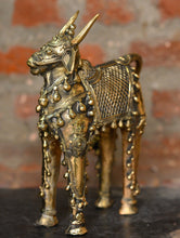 Load image into Gallery viewer, Dhokra Craft Curio - Ornate Cow