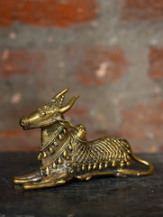 Dhokra Craft Curio - Ornate Nandi