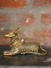 Load image into Gallery viewer, Dhokra Craft Curio - Ornate Nandi