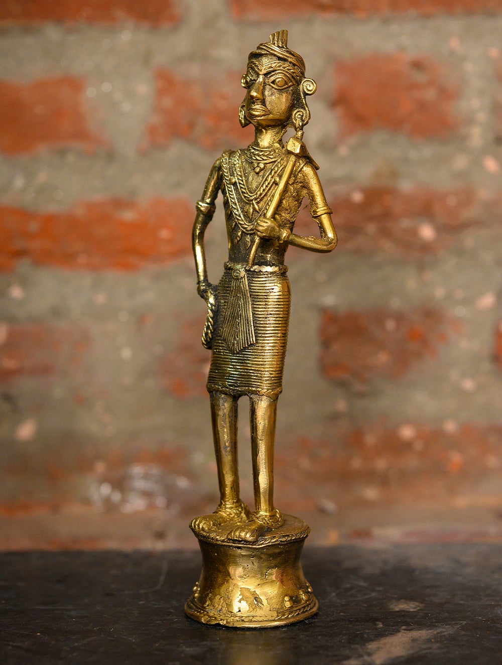 Dhokra Craft Curio - Rural Worker