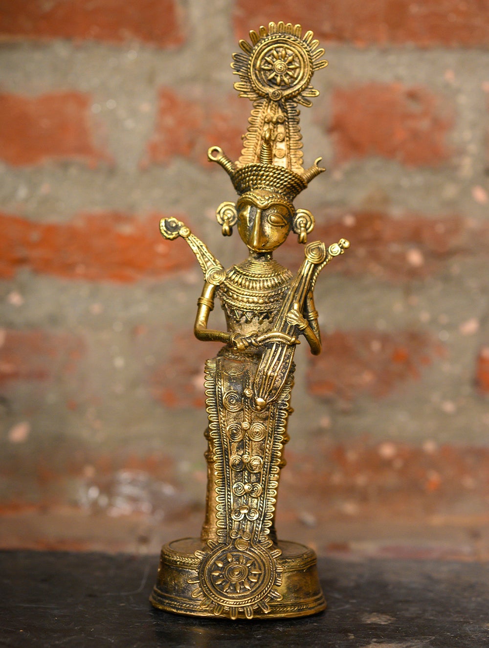 Dhokra Craft Curio - The Bard Musician
