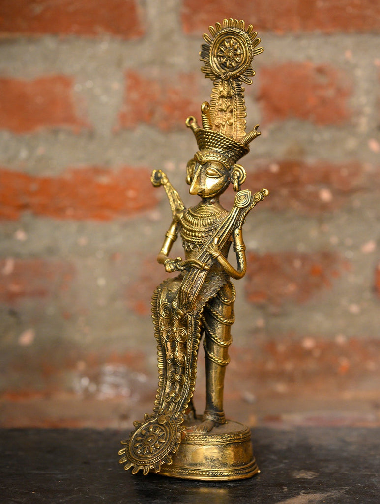 Dhokra Craft Curio - The Bard Musician