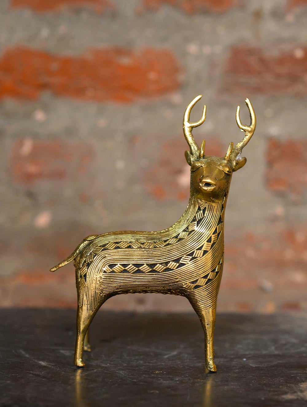 Load image into Gallery viewer, Dhokra Craft Curio - The Deer