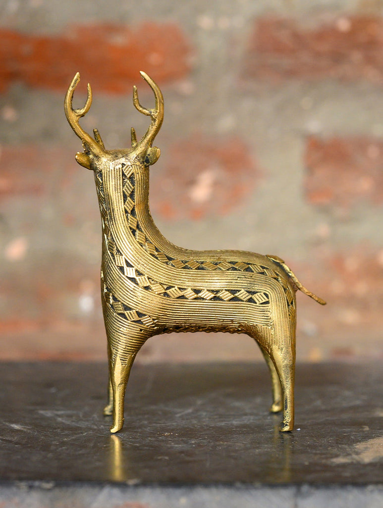 Dhokra Craft Curio - The Deer