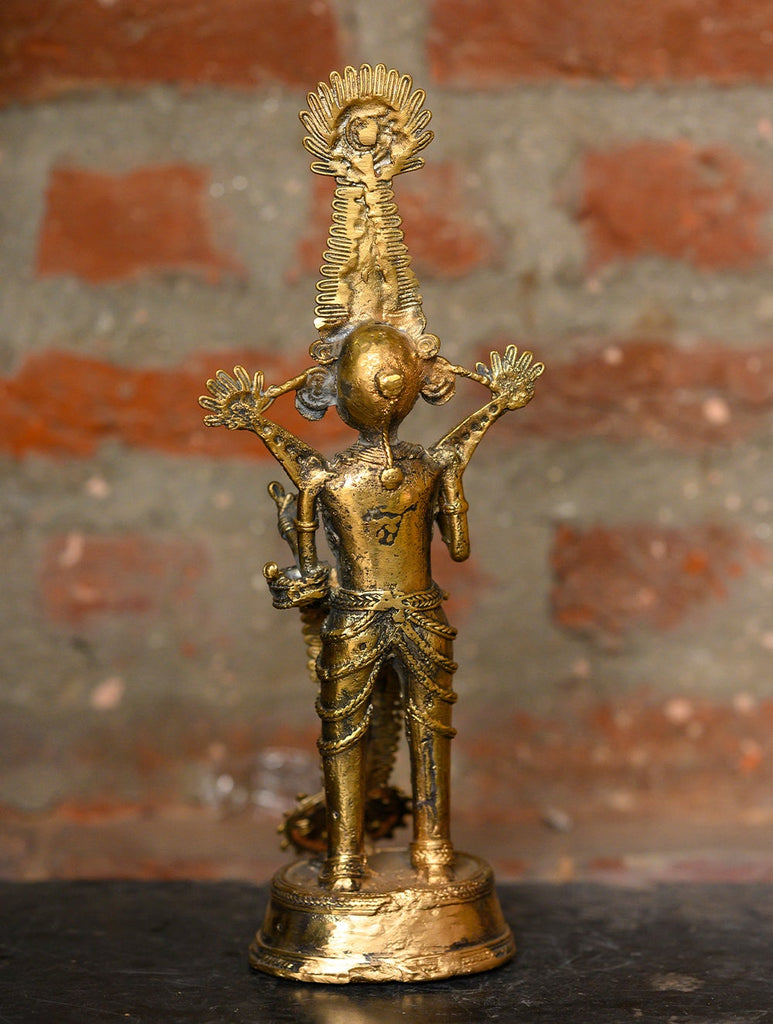 Dhokra Craft Curio - The Temple Musician