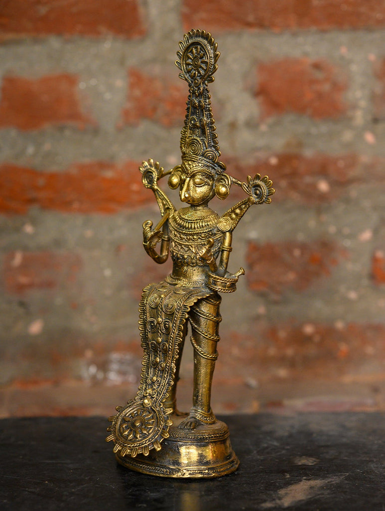Dhokra Craft Curio - The Temple Musician