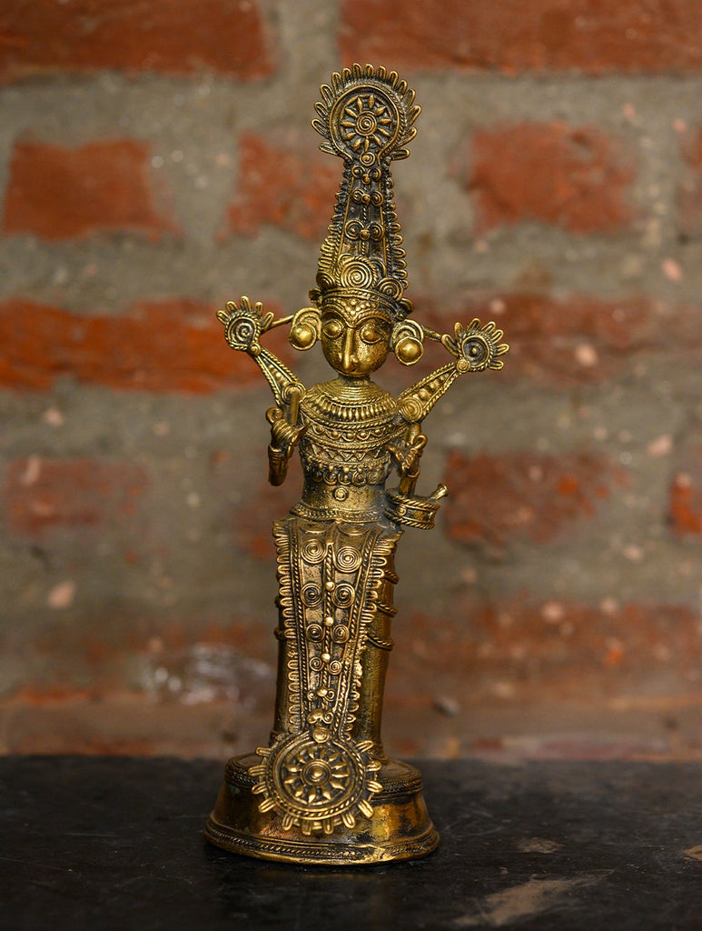 Dhokra Craft Curio - The Temple Musician