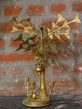 Load image into Gallery viewer, Dhokra Craft Curio - Tree &amp; Workers