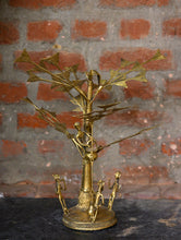 Load image into Gallery viewer, Dhokra Craft Curio - Tree &amp; Workers