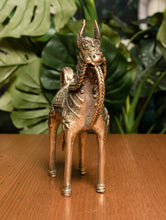 Load image into Gallery viewer, Dhokra Craft Curio (Large) - Horse - The India Craft House 