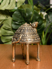Dhokra Craft Curio (Medium) - Camel - The India Craft House 