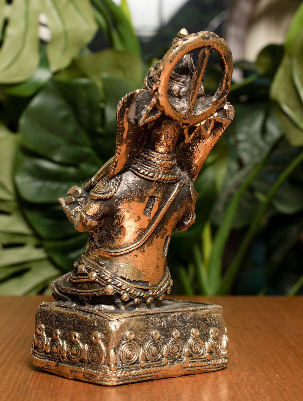 Dhokra Craft Curio (Medium) - Ganesha - The India Craft House 