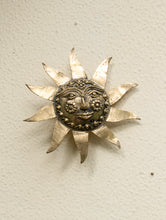 Load image into Gallery viewer, Dhokra Craft Door Décor Artifact - Sun - The India Craft House 