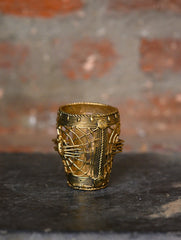 Dhokra Craft Stationery Stand, Spider Web