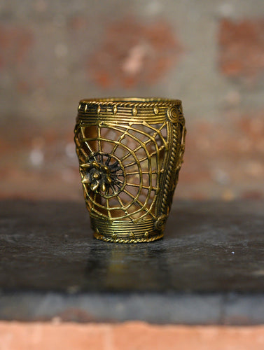 Dhokra Craft Stationery Stand, The Web