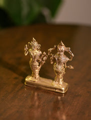 Dhokra Craft Curio - Lakshmi-Ganesh