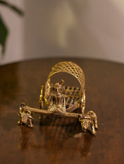 Dhokra Craft Curio - The Bullock Cart