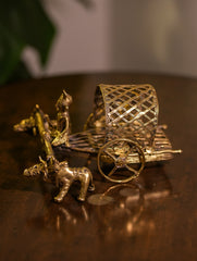 Dhokra Craft Curio - The Bullock Cart