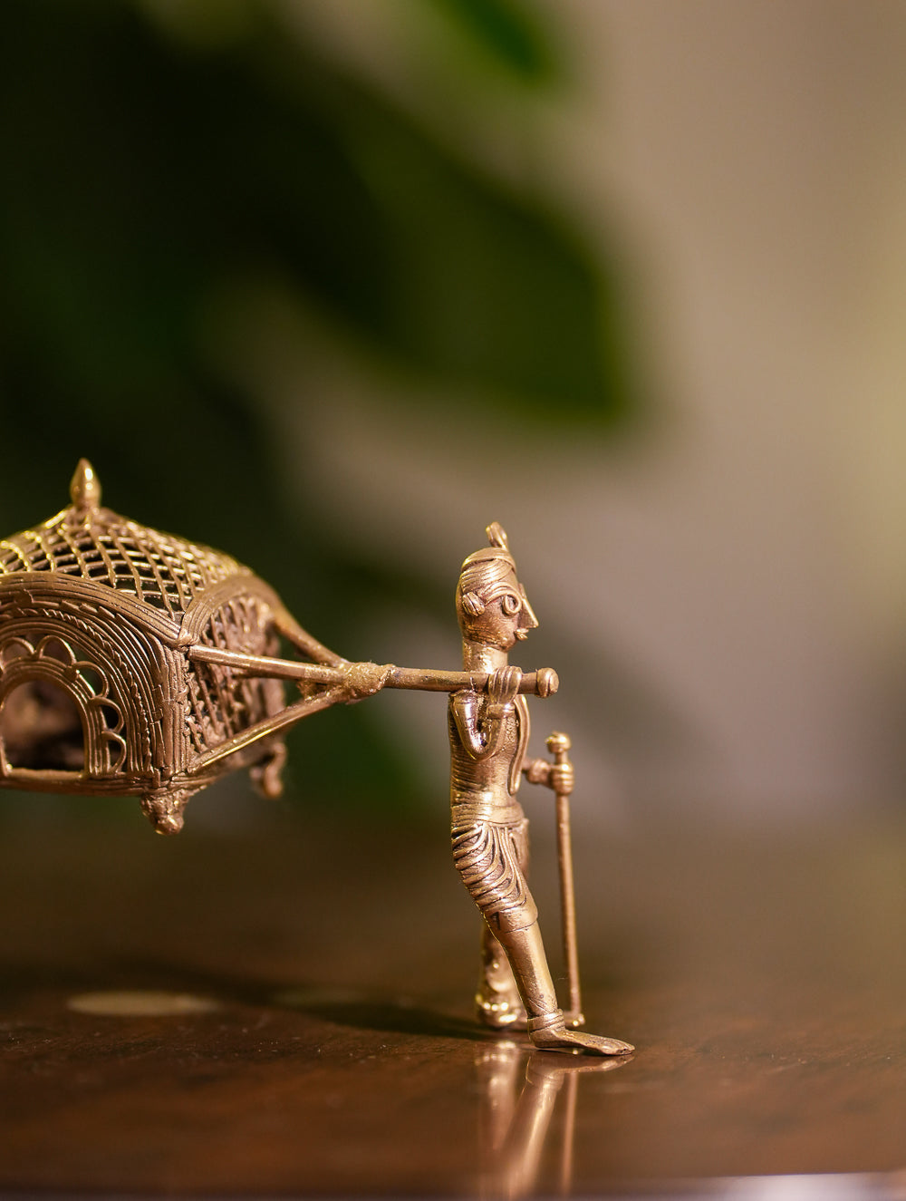 Load image into Gallery viewer, Dhokra Craft Curio - The Palanquin
