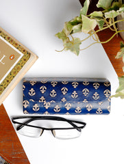 Embossed Leather - Spectacle Case - The India Craft House 