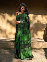 Load image into Gallery viewer, Exclusive Bagh Hand Block Printed Cotton Saree - Paisley Vines