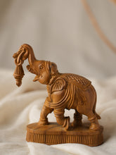 Load image into Gallery viewer, Exclusive Karnataka Wood Carving Curio - Elephant