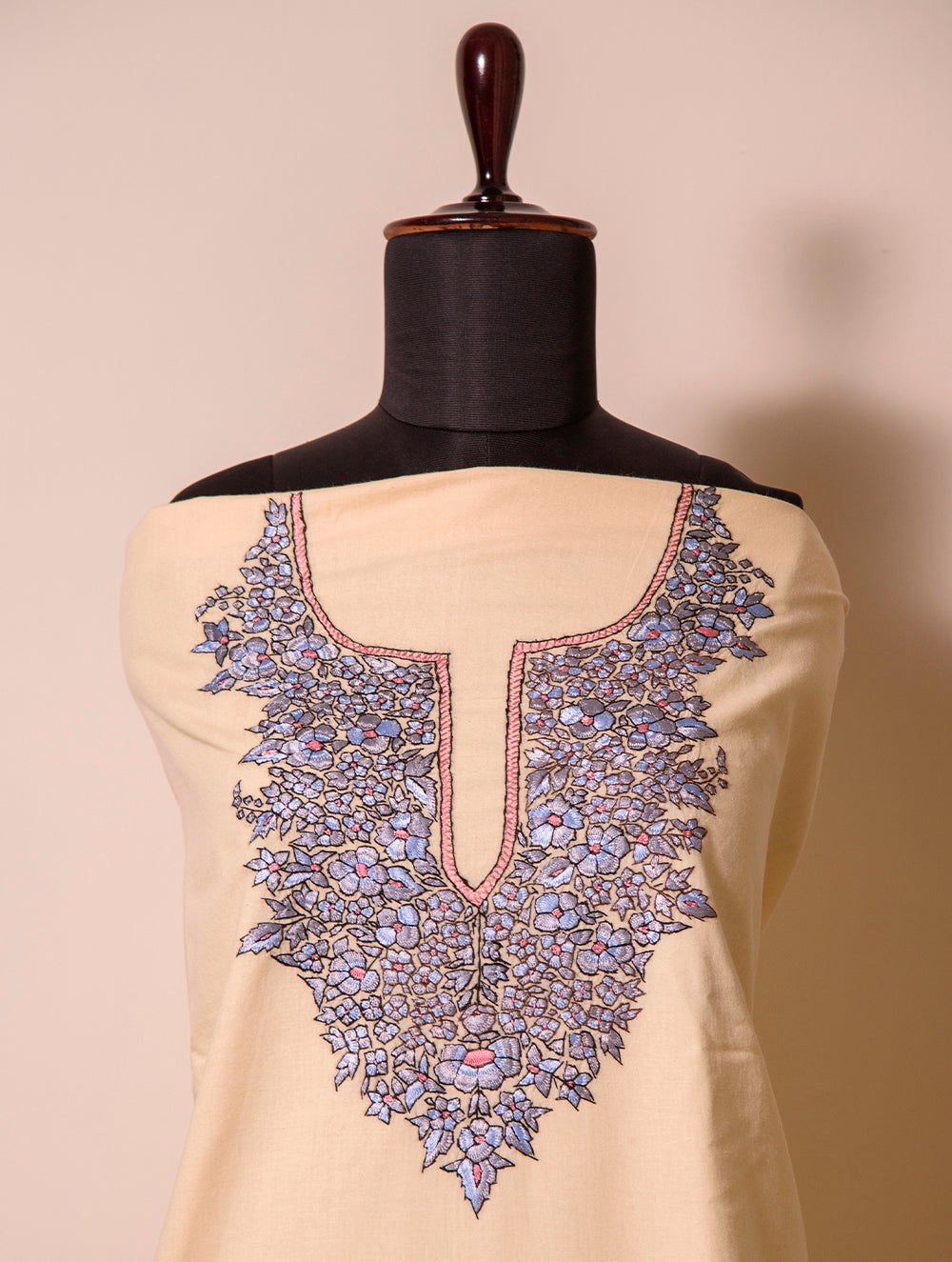 Pashmina Print & Kashmiri Embroidery Suit D.No 5007 | Embroidery suits,  Online wholesale clothing, Kurti designs party wear