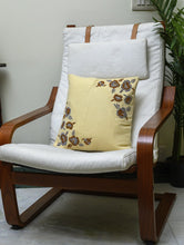 Load image into Gallery viewer, Exquisite Resham Zardozi Hand Embroidered Velvet Cushion Cover - Floret (Piece)