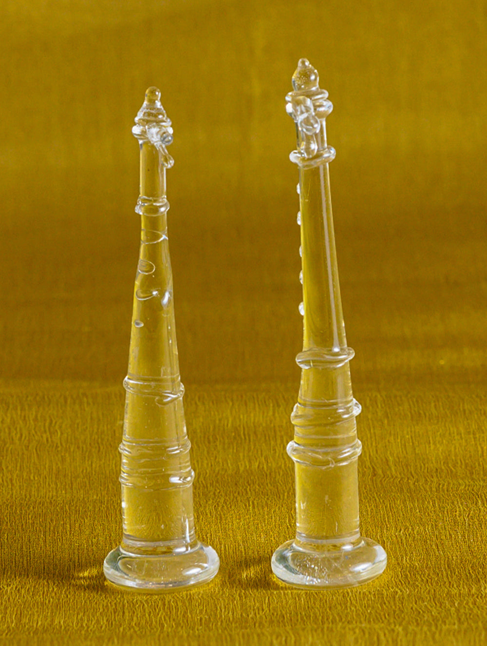 Load image into Gallery viewer, Fine Crystal Glass Curio - Musical Instruments (Set of 2)