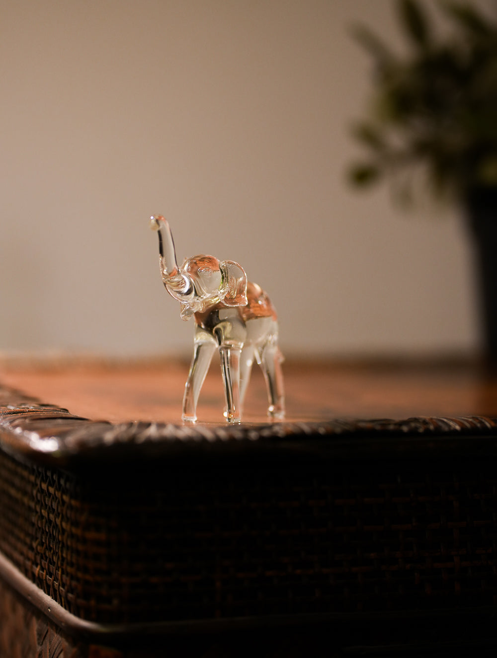 Fine Glass Curio - Elephant