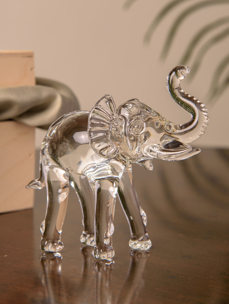 Fine Glass Curio - Elephant