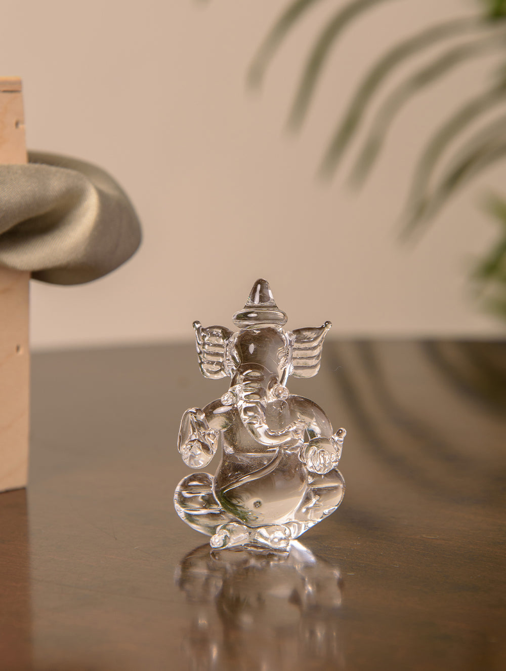 Fine Glass Curio - Ganesha