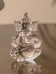 Fine Glass Curio - Ganesha