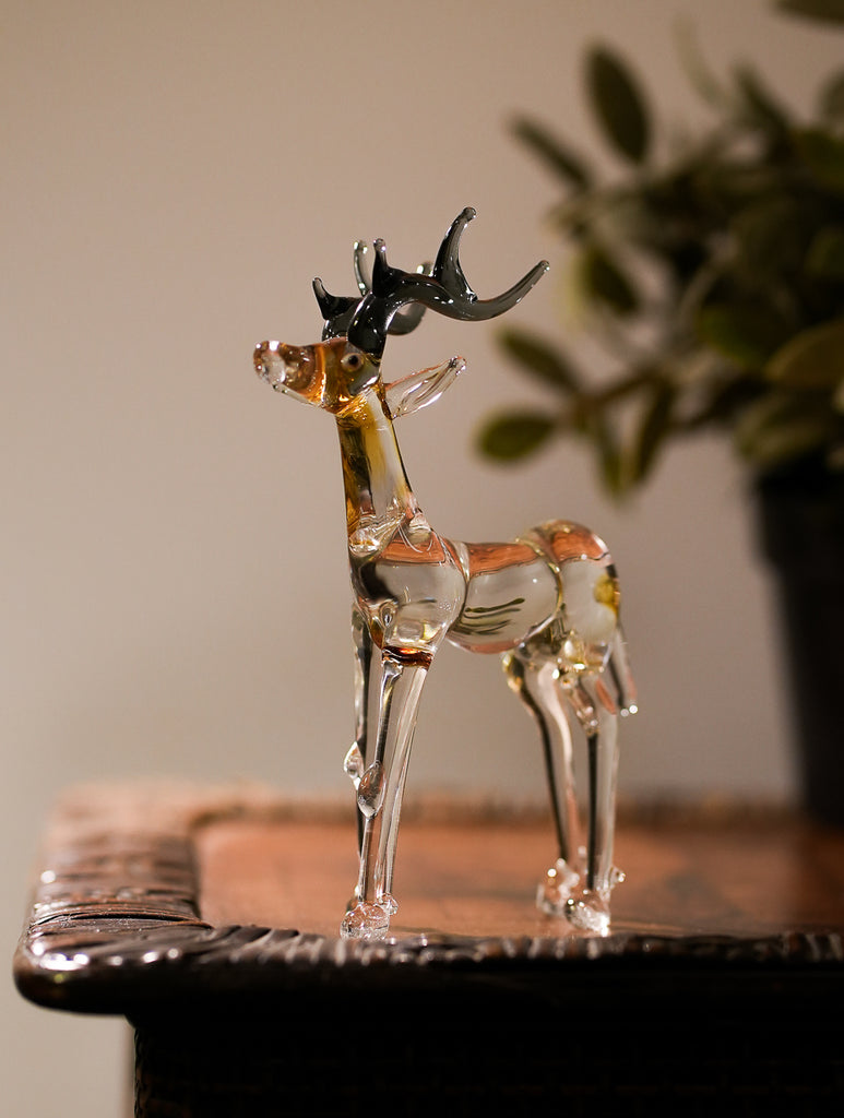 Fine Glass Curio - The Deer